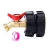 IBC Tote Adapter IBC Tote Fittings Adapter Fine Thread Tote Valves Brass Hose Faucet Valves for Garden Hose Connector