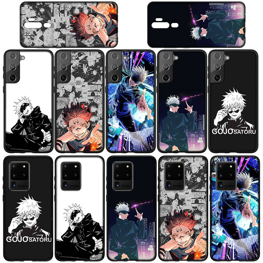 Чехол для iPhone 17 16 15 Xiaomi Poco F8 F7 X7 X6 M8 C85 C75 C71 Redmi Note 14 13 12 11 Pro Max A4 14C 13C 15C Мультяшный Jujutsu Kaisen Годжо Сатору Чехол