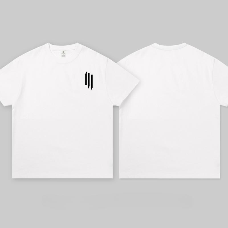 Футболка с коротким рукавом Skrillex, топ 100 Dj Clothing Around VAC Electric Syllabic Trampoline, модная повседневная мужская и женская футболка