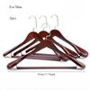 3pcs Non Slip Wide Shoulder Hanger Wooden Heavy Duty Strong Coat Hangers,Smooth Finish 360° Swivel Hook Solid Wood Hangers Shirt Suit Closet Organizer