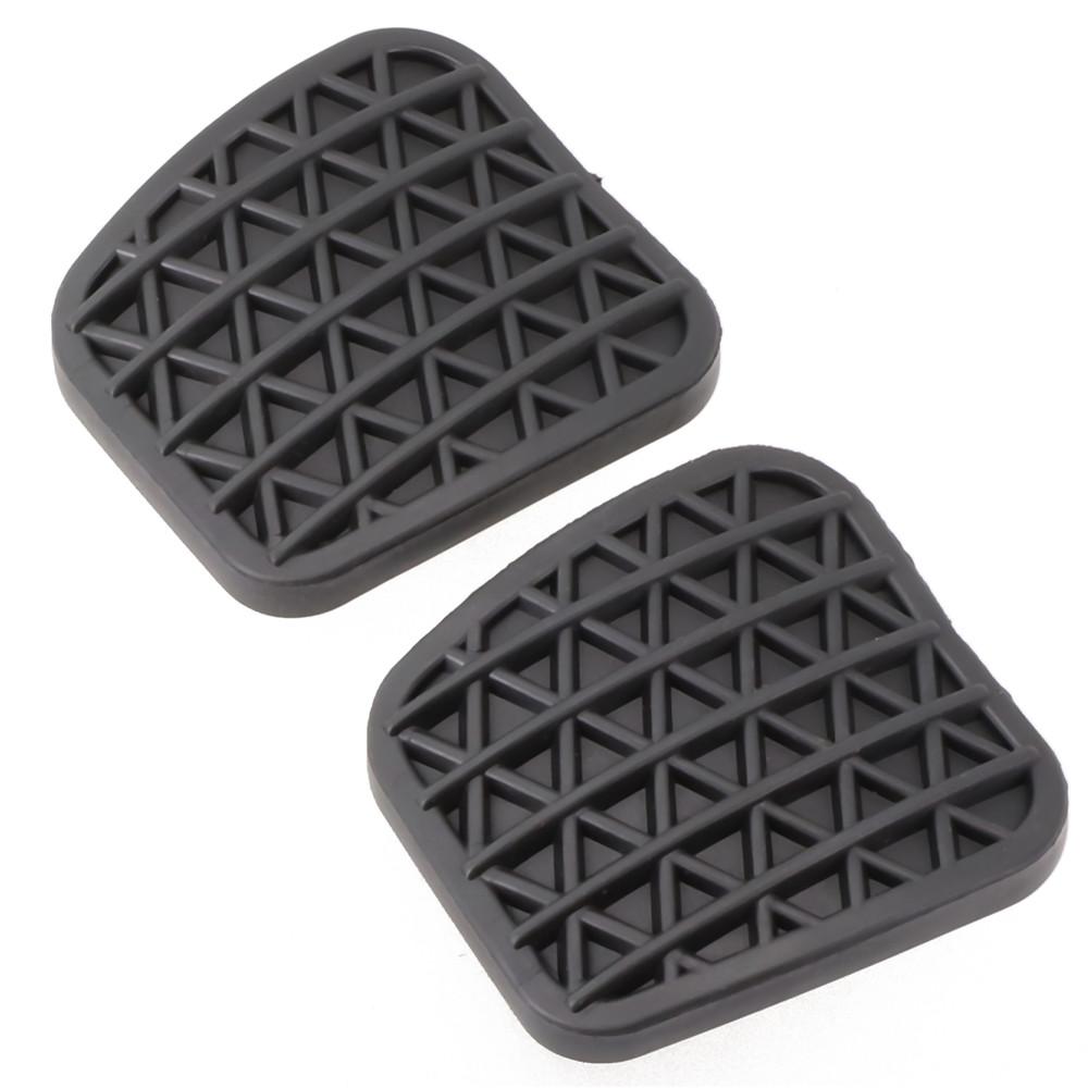 2x Rubber Clutch Brake Pedal Pad Cover For Vauxhall Astra G H Zafira A B 560136