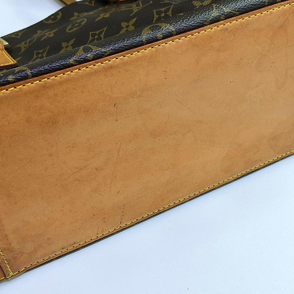[Б/У] Сумка-тоут Monogram Canvas Cabas с логотипом - Удовлетворительное состояние #1AVHUDA