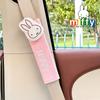 Miffy Miffy Cute Cartoon Car Supplies Rabbit Car Anti-Strangulation Neck Protective Cover Car Safety Belt Shoulder Pad Cover