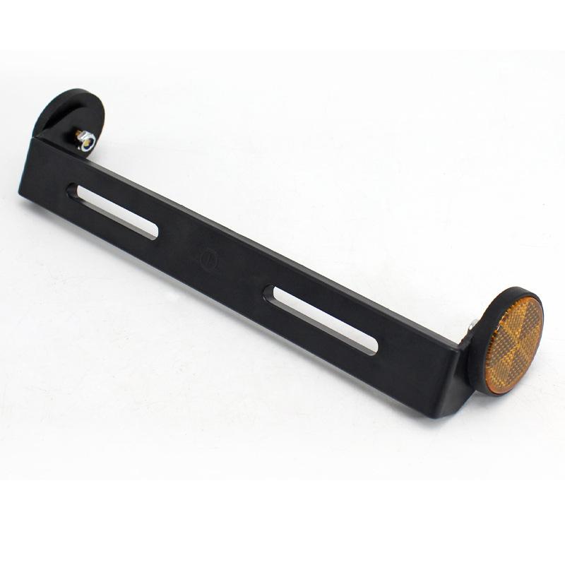 Круглые отражатели Боковой отражатель заднего фонаря Держатель номерного знака Металлический кронштейн для мотоцикла модели Suzuki