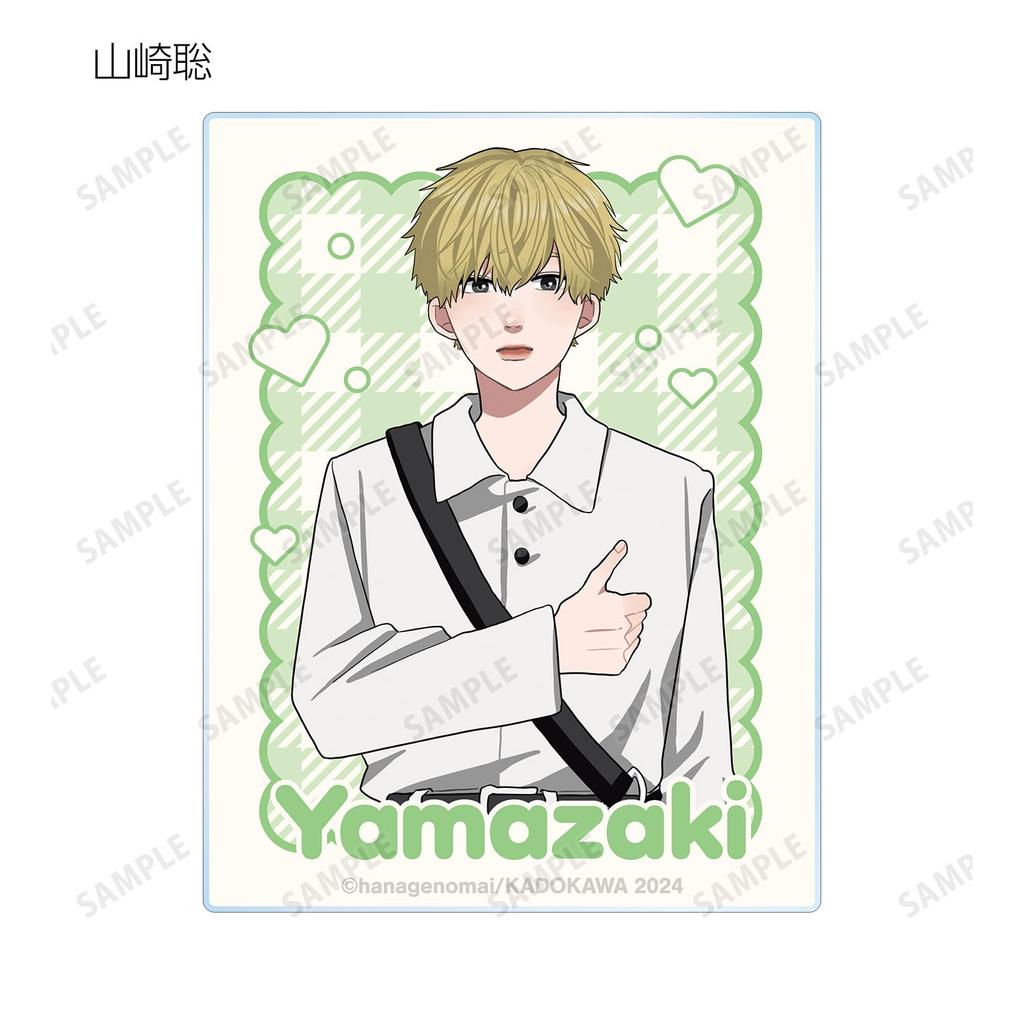 and and by Mai original print trading acrylic card box of 12 "Takayoshi-kun Amagi-kun" "My Brother's Friend" Hanageno, sticker-style ver.