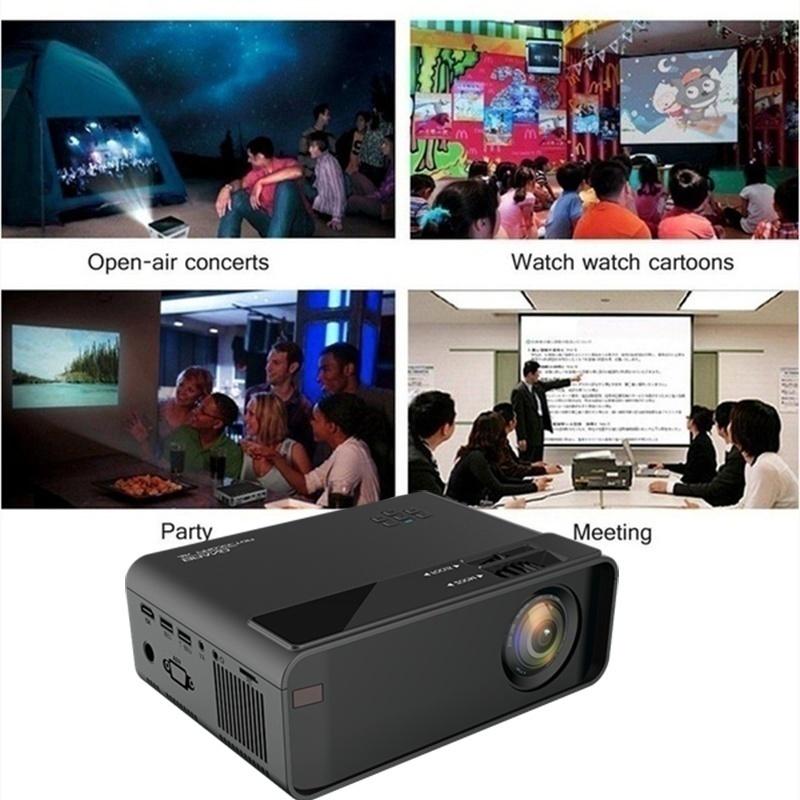 W13 Android Smart проектор Full HD 1080P Cast проектор Проектор для домашнего кинотеатра Портативный видеопроектор ЖК-экран Офисный проектор