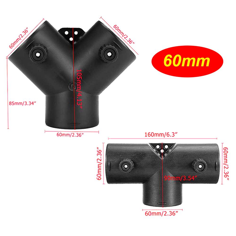 60/75 мм YT автомобильный обогреватель воздуховод часть выхлопной трубы разъем двойной закрывающийся открытый регулятор для Webasto дизельный стояночный обогреватель
