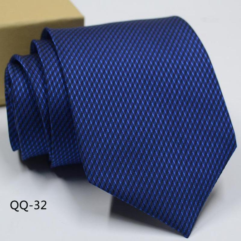 Мужское Платье Деловой Повседневный Профессиональный Жених Свадьба Лучший Муж С Полосатым Жаккардом Изысканный Джентльмен Мужской Премиальный Галстук