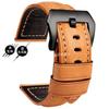 Для Panerai PA441 PAM01661 Lumino Ремешок для часов с утолщенной итальянской коровьей кожей Браслеты Винтажный ремешок для часов мужской Браслет 22 24 мм