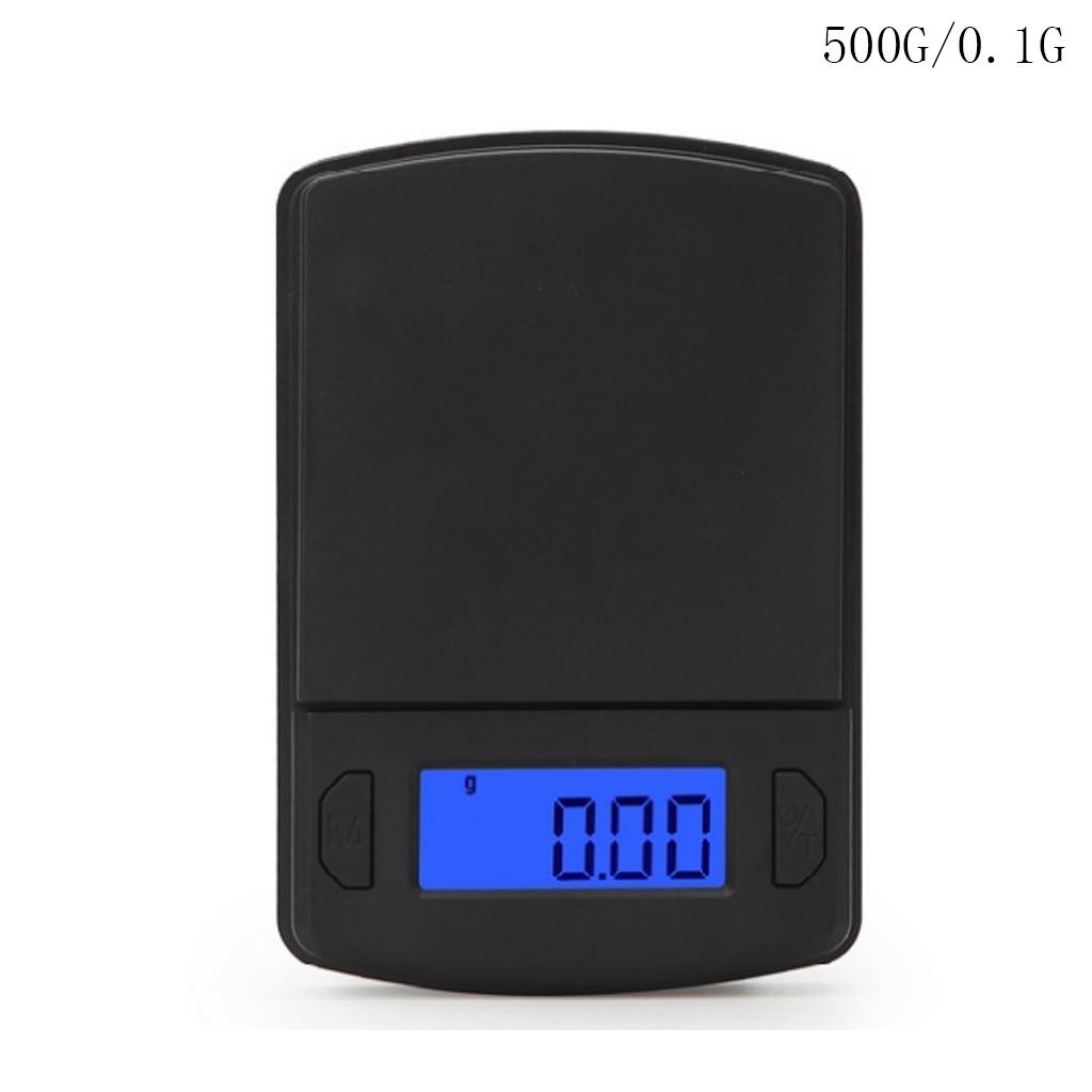 Digital Precision Gram Scale 0.1/0.01g Mini Pocket Scale Portable Electronic Weight Jewelry Scale 100/200/300/500g
