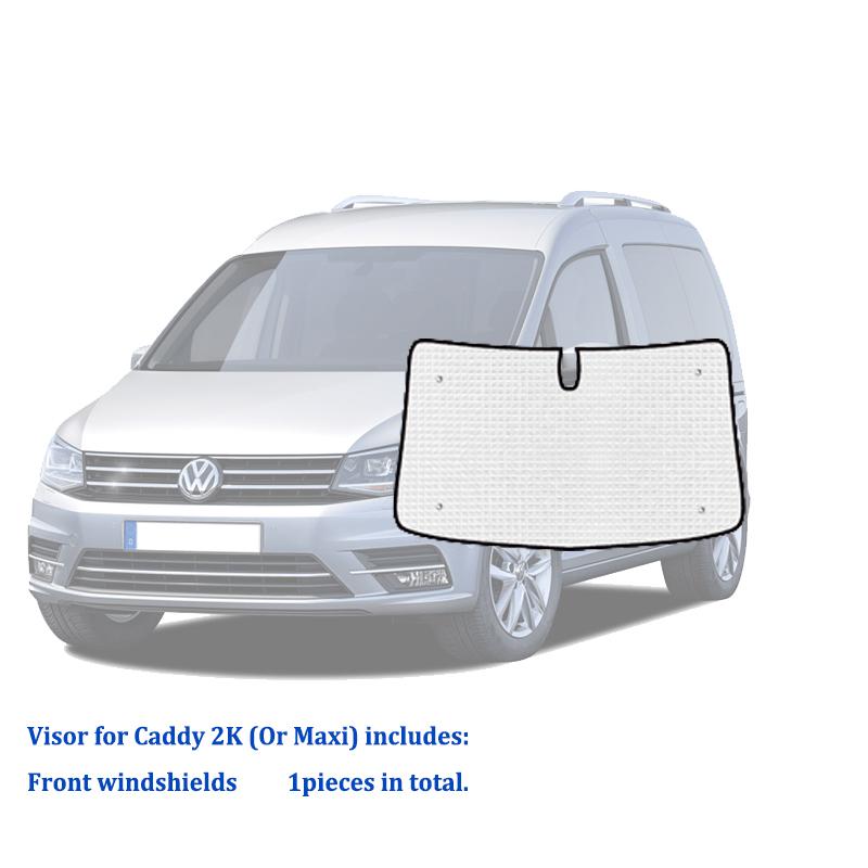 Для Volkswagen VW Caddy Mk2 Maxi 2003 ~ солнцезащитные козырьки с полным покрытием Shuttle California автомобильные аксессуары авто козырек лобового стекла 2007