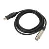 9.8ft USB to XLR Microphone Cable Plug and Play USB Mic Cable  Studio Recording