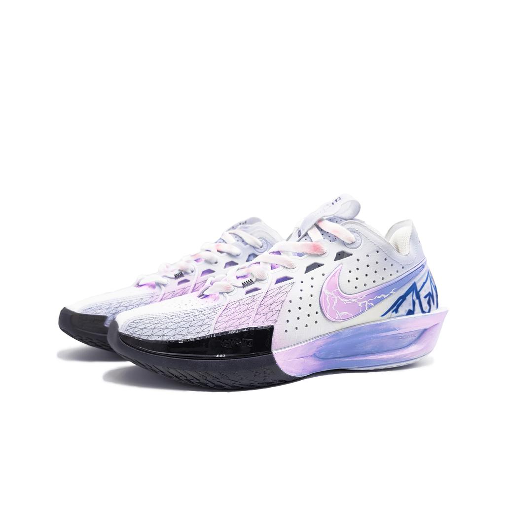 Nike Air Zoom G.T. Cut3 Basketball Shoes Unisex Low Top Blue/Black Purple DV2918-102(Team856- )