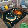 New To Moon and Sun Carpet, Anti-slip Sound Insulation, Add Soft and Comfortable,Living Room Bedroom Office Area Can Be Used Mat
