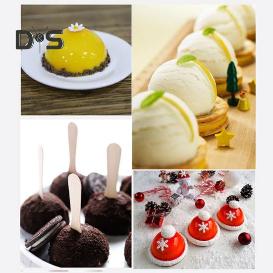 Силиконовая форма с антипригарным покрытием, 20 ячеек, формы для выпечки кексов Lolly Pop с палочками, многоразовый семейный набор для выпечки домашних сладостей