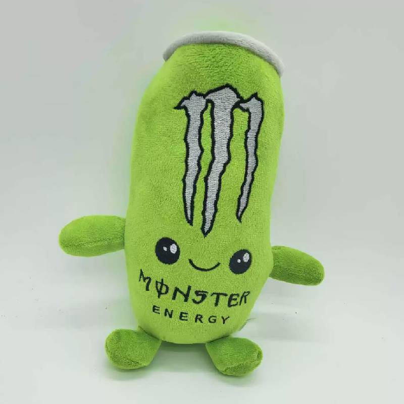 Плюшевая игрушка банка Monster Energy Мягкая набивная Коллекционное издание Для фанатов игр