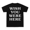 Summer Cool Hip Hop T Shirt Men Women Cactus Jack ASTROWORLD Harajuku Cotton T-Shirts WISH YOU WERE HERE Letter Print Tee Tops