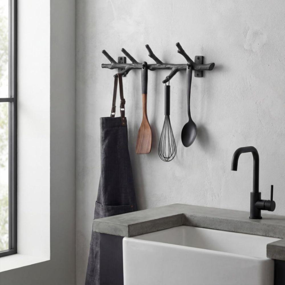 Cast Iron Cast Iron Hook Heavy Duty Coat Rack Rustic Branch Hook Home Decor