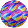 1pc Polka Dot Rainbow Size 5 Soccer Ball Professional Match Training Football Indoor &Outdoor Sports Ball Lightweight Durable m6522