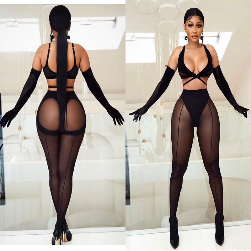 Вертикальная линия Горячие Сексуальные Колготки Женские Асимметрия Вырез Сетка Чулок Колготки Готические Боди Хэллоуин Костюмы