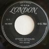 7-дюймовая пластинка ПЭТ БУН Speed Gonzales The Locket 45GL7054 London Records 1962 Греция Рок Б/у