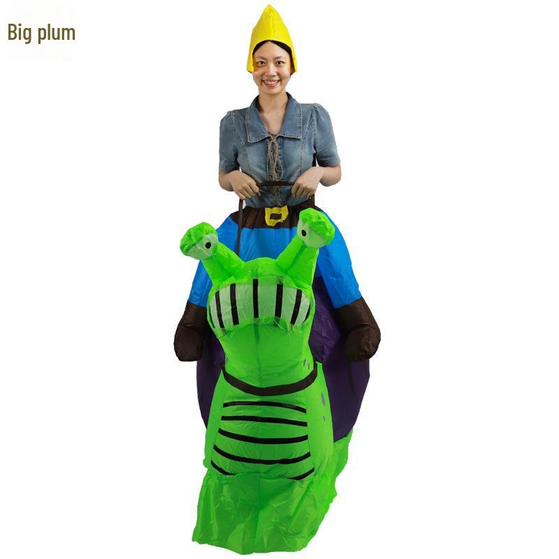 Надувной костюм Злого Клоуна на Хэллоуин и Рождество - Необычный и Забавный Костюм-Кукла