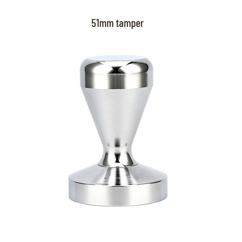 53mm Stainless Steel Flat Bottom Coffee Tamper