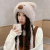 Kawaii Capybara Pullover Hat Cartoon Woolen Hat Casual Warm Cap  Cycling