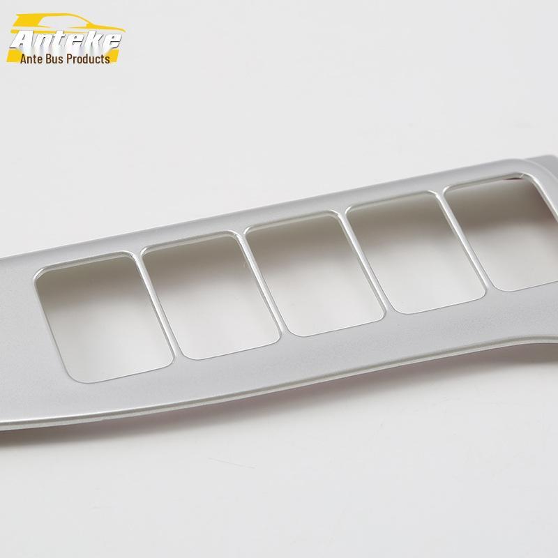 Left Center Console Decoration Frame & Headlight Control Ring for 17 Outlander