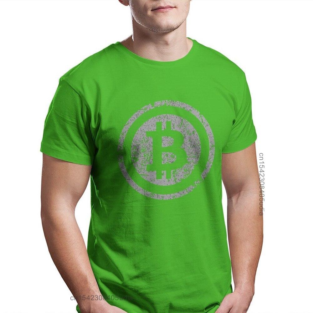 Футболка с надписью Bitcoin Art Satoshi Nakamoto Offerts для мужчин Homme Graphic Cool Design Cotton Harajuku T Shirt