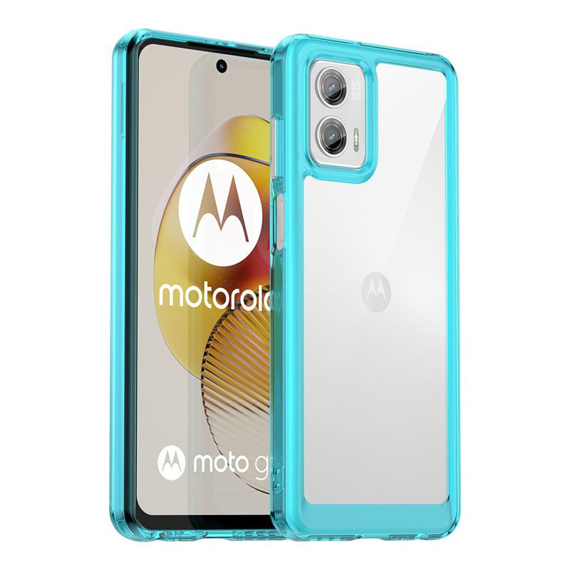 Для Motorola Moto G73 Чехол Moto G13 G23 G53 G73 5G Чехол Цветной Мягкий Силиконовый Прозрачный Ударопрочный Бампер Для Moto G73