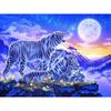 Diamond Painting Full Round Animal White Tiger 5D Diamond Embroidery Sale Cross Stitch Home Decoration Gift