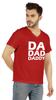 Inkmeso Mens Tshirt   Da Dad Daddy   Graphic Tshirt For Dad Gift Tee Shirt For First Time