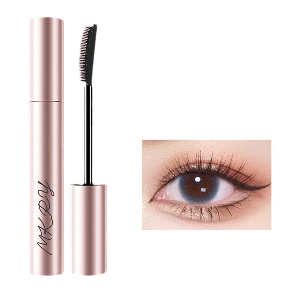 Черная тушь для ресниц Тушь для ресниц Шелковистые ресницы Удлиняющая косметика Водостойкий Объем для глаз Глаз R3V1