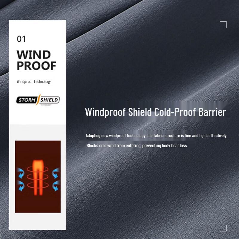 ROMON Мужские теплые повседневные брюки на флисовой подкладке