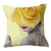 Design Beautiful Characters Series Pillowcase Pillow Car Cushion Sofa Pillow Nordic
