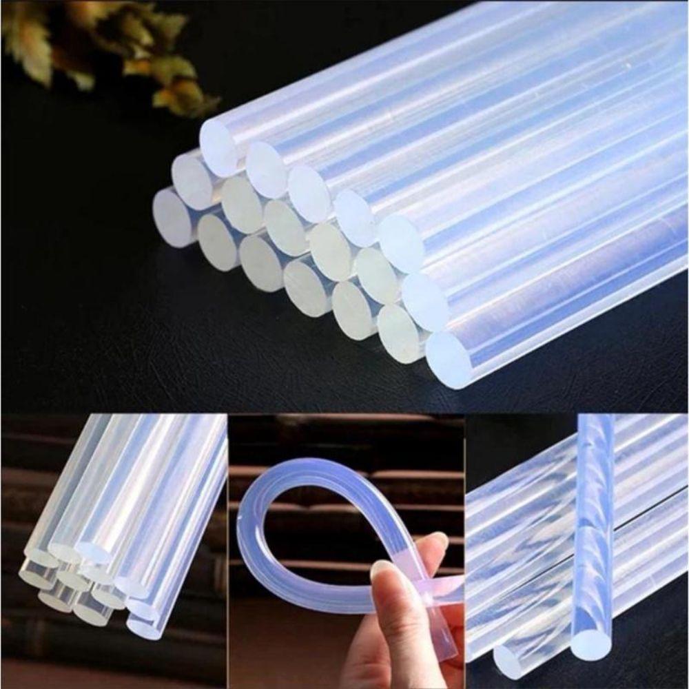 20Pcs Strong Adhesion EVA Glue Sticks EVA Adhesive Glue Rods Hot Melt Glue Sticks Home Repair