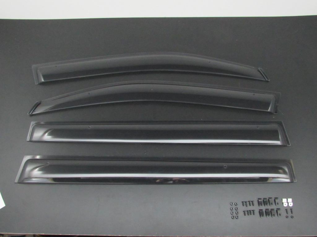 BRIGHTZ Premium Side Door Visors with Hardware for Voxy 60/65 [INJ-V-049] Compatible with AZR60G, AZR65G, AZR60 60G, AZR65 65G, Voxy, Voxy 12414