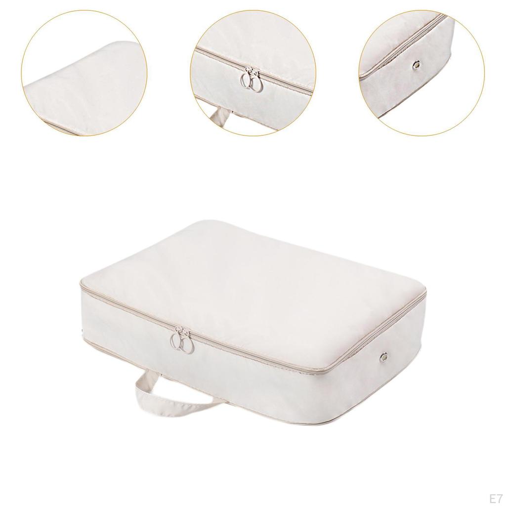 Сумка для хранения одеяла, самосжимающийся органайзер, контейнер, пылезащитная сумка-тоут, упаковка для