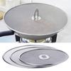 Kitchen Artifact Proofing Lid Filter Foldable Handle Frying Pan Cover Splatter Screen