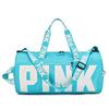 2026Dry and wet separation fitness bag, yoga, swimming, and travel bag, large capacity, lightweight, Korean-style, with letter print, cylindrical