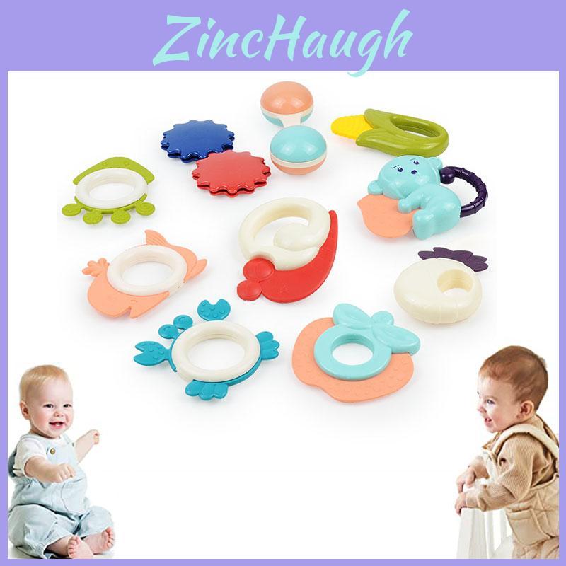 Sensory Development Toys For Babies 10 Piece Gift Set
