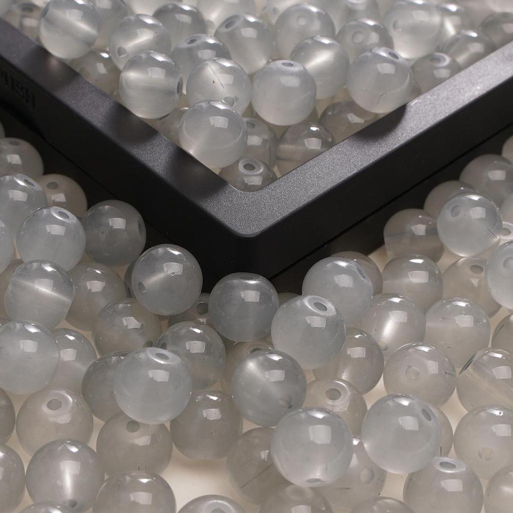 Бусины из имитации нефрита 6 мм, однотонные, для изготовления украшений своими руками