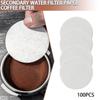 Офисное кафе Кофейный инструмент Круглые бумажные кофейные фильтры Фильтр для кофеварки Фильтрующая чашка Заменяющая бумага