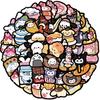 Мультяшные наклейки Sanrio Food Doodle для гитарного блокнота, багажа, DIY, водостойкие, оптом