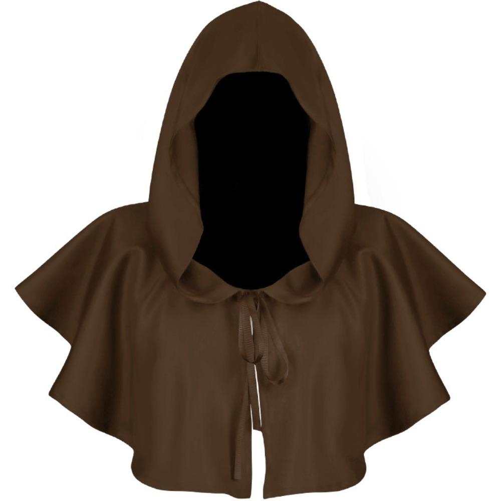 Flax Cloak Mysterious Hooded Cloak Movie COS Costume Halloween
