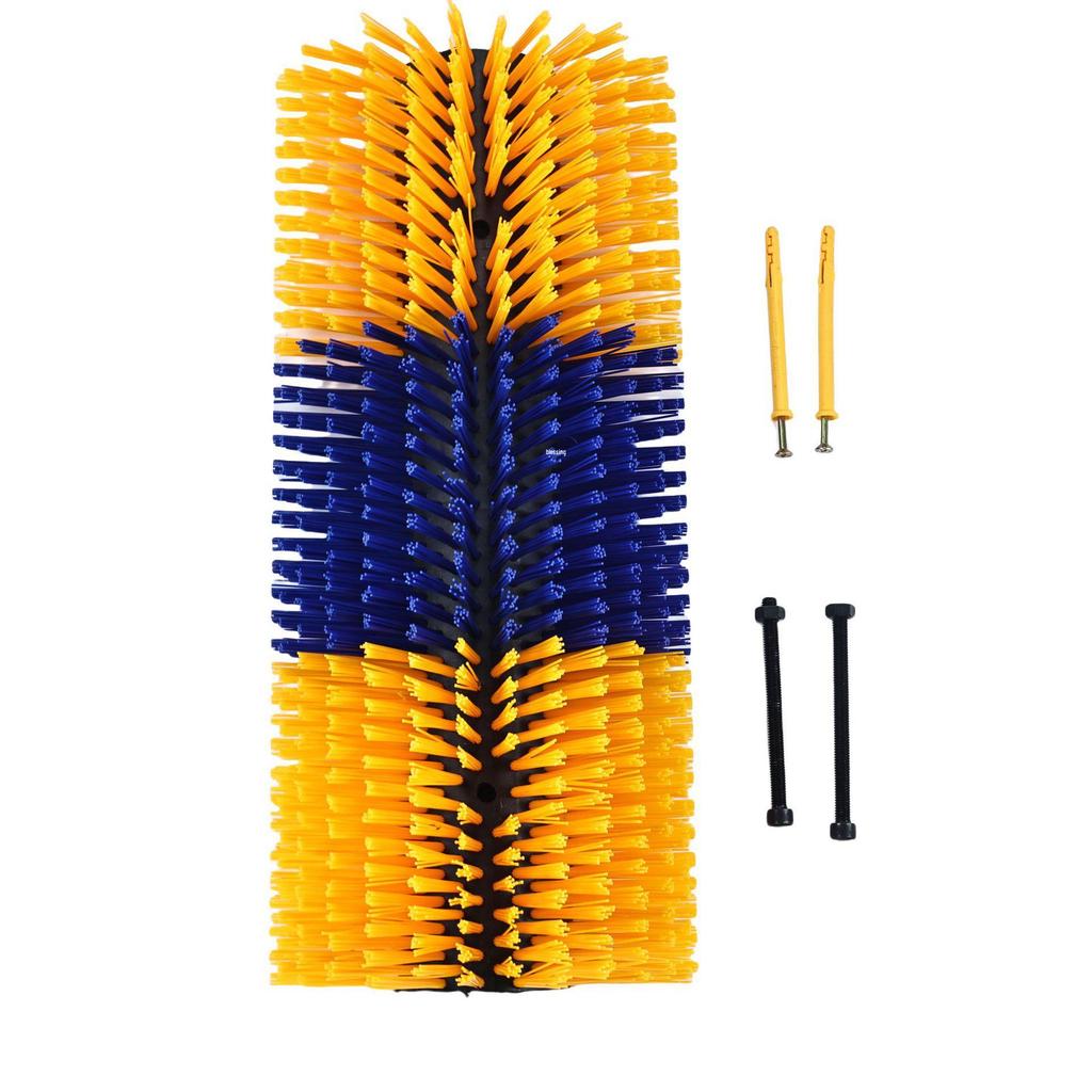 Массажная и чистящая щетка для скота (коровы и лошади)