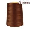 402 High-Speed Polyester Sewing Thread, 8000 Yards, Black & White for Industrial Sewing Machines