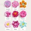 1 Set DIY Watercolor Flower Art Kit Handcrafted Coloring Paper Flower Kit