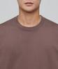 Musinsa Standard Heavyweight Relaxed Crew Neck Long Sleeve T-Shirt [Red Bean]